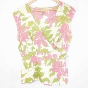 COPY - Elevenses Women's Wrap Around Top Size L